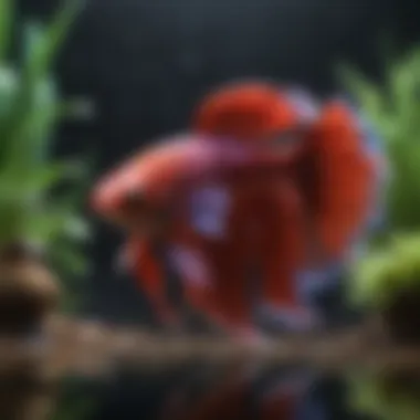 Healthy Betta Fish Thriving in a Well-Maintained Tank