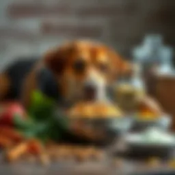 Healthy ingredients for homemade dog meals