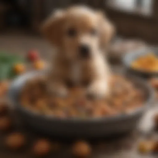 Healthy ingredients for homemade puppy food
