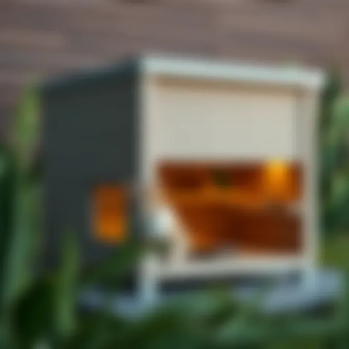 Sleek Modern Cat House Contemporary cat house with sleek lines and modern materials