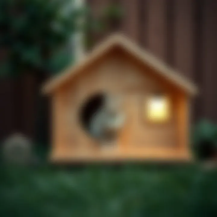 Sustainable Cat House Design Eco-friendly cat house made from sustainable materials