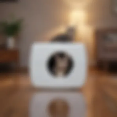 Smart litter box enhancing cleanliness and ease