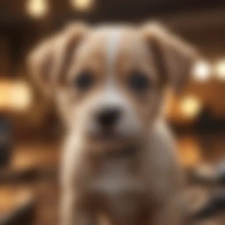 Instagram feed with adorable puppy photos
