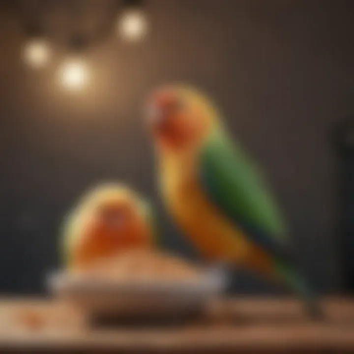 Lovebird Cereal Presentation