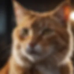 Majestic Cat in Heat