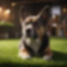 Artificial grass installation for dogs