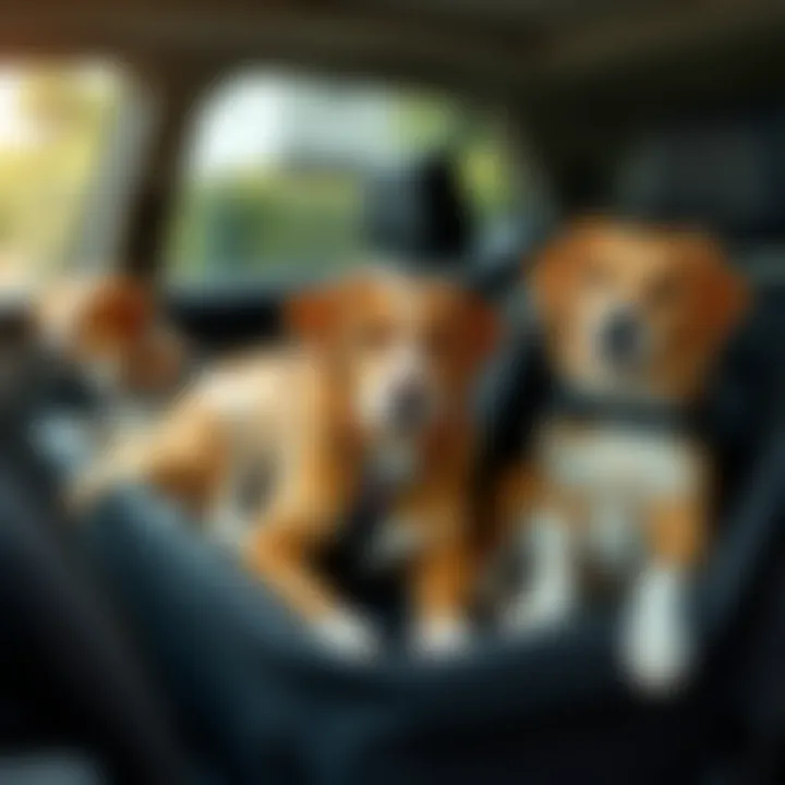 Exploring Different Types of Medium Dog Car Seats Various types of medium dog car seats displayed