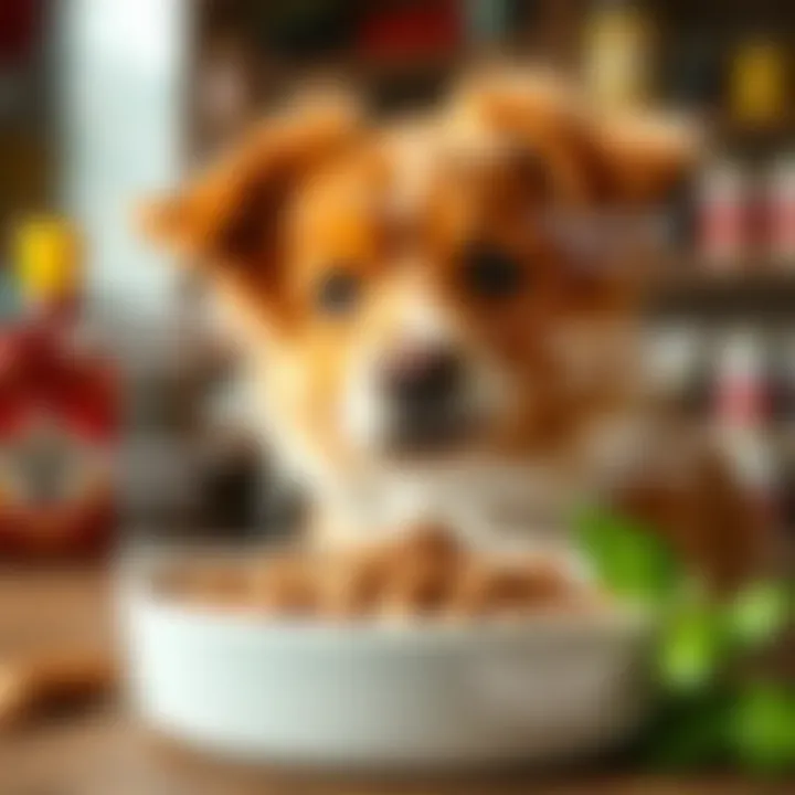 Identifying Dog Food Ingredients Ingredients commonly found in dog food, with harmful ones highlighted