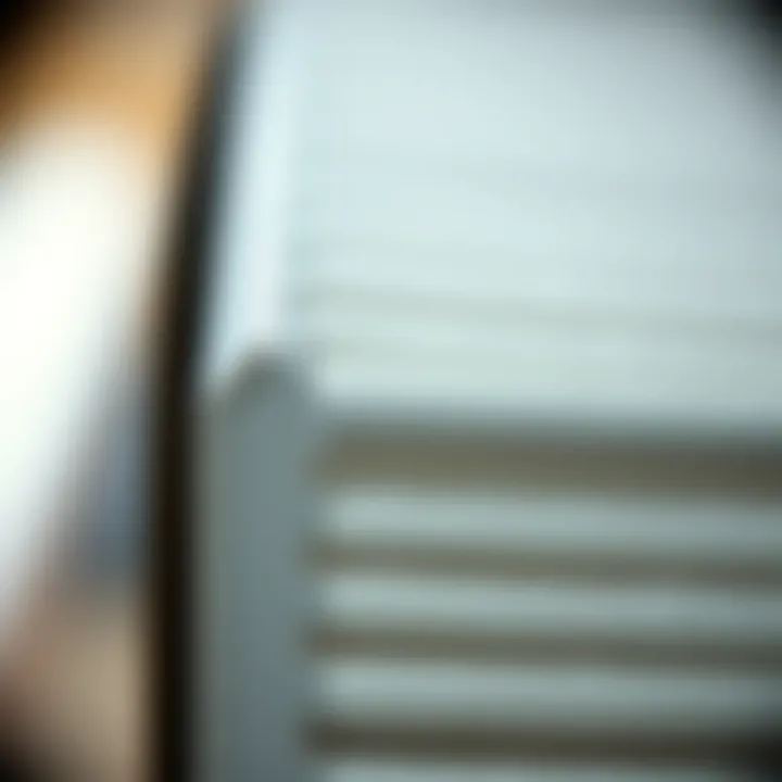Understanding HEPA Filters for Allergen Removal Close-up of a high-efficiency filter used in air purifiers
