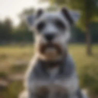 Majestic Schnauzer Outdoors