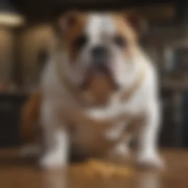Nutritional Needs of Bulldogs Chart illustrating nutritional requirements unique to bulldogs, emphasizing health.