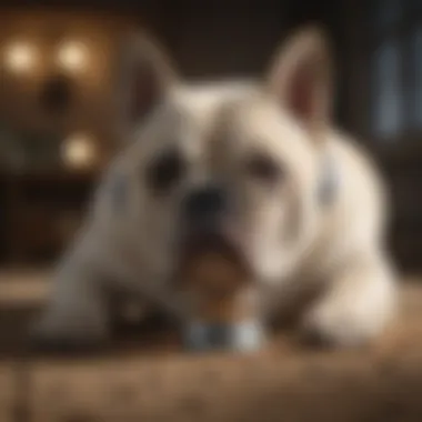 Guide to Transitioning to Blue Buffalo Transitioning guide with visual cues for changing dog food brands.