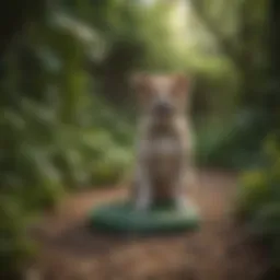 Lush Greenery Dog Potty Drainage Solution