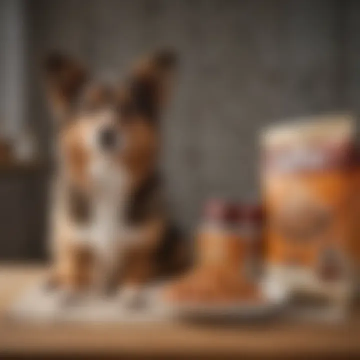 Variety of kidney-friendly dog food options