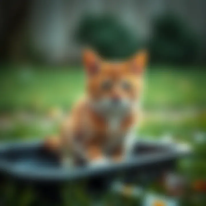 Comparison between traditional litter boxes and PetSafe ScoopFree trays