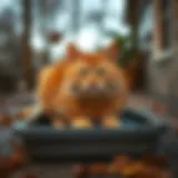 Innovative design of PetSafe ScoopFree litter tray highlighting its advanced features