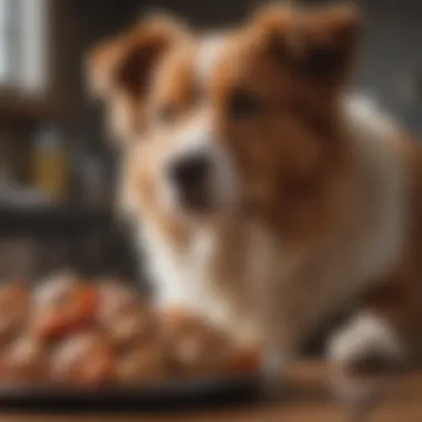 Portion control for homemade dog food