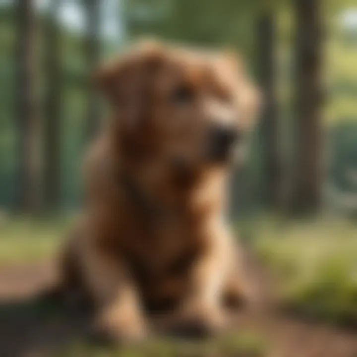 Positive reinforcement for senior dog