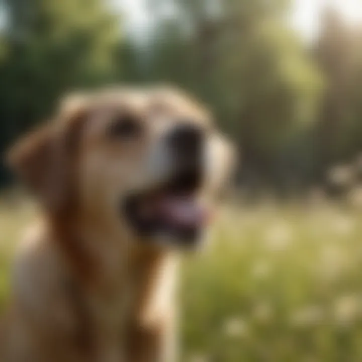 Preventive measures against pollen allergies for dogs