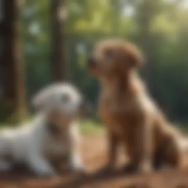 Puppy Socializing with Other Dogs