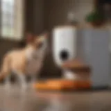 Innovative pet feeder with smart technology