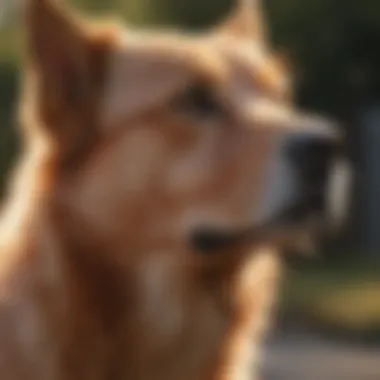 Enhanced Coat Shine with Salmon Oil Pet with shiny coat after using salmon oil