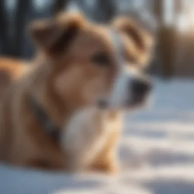 Chilling Temperatures Triggering Shaking Dog Shivering Due to Cold Weather