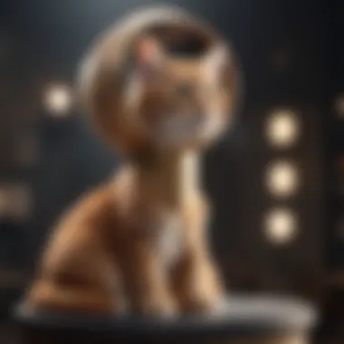 Elegant Cat Tower with a Modern Twist Sleek Modern Cat Tower Design