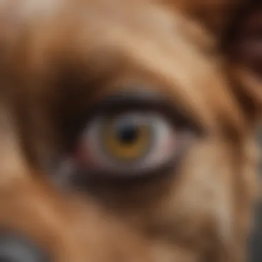 Visual Representation of Symptoms of Canine Itchy Eyes Symptoms of canine itchy eyes visual representation