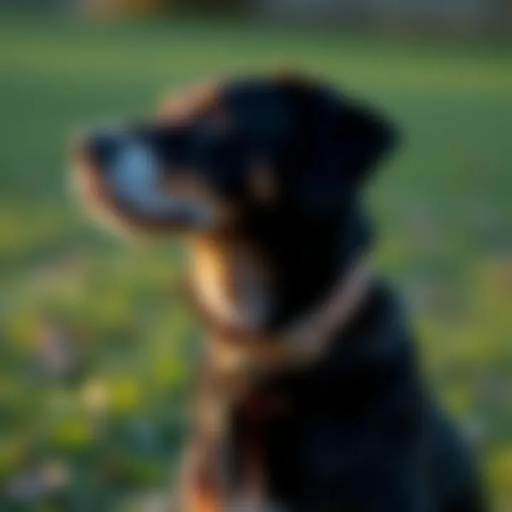 Ethical Considerations of Shock Collar Use A pet owner considering ethical aspects of using a shock collar