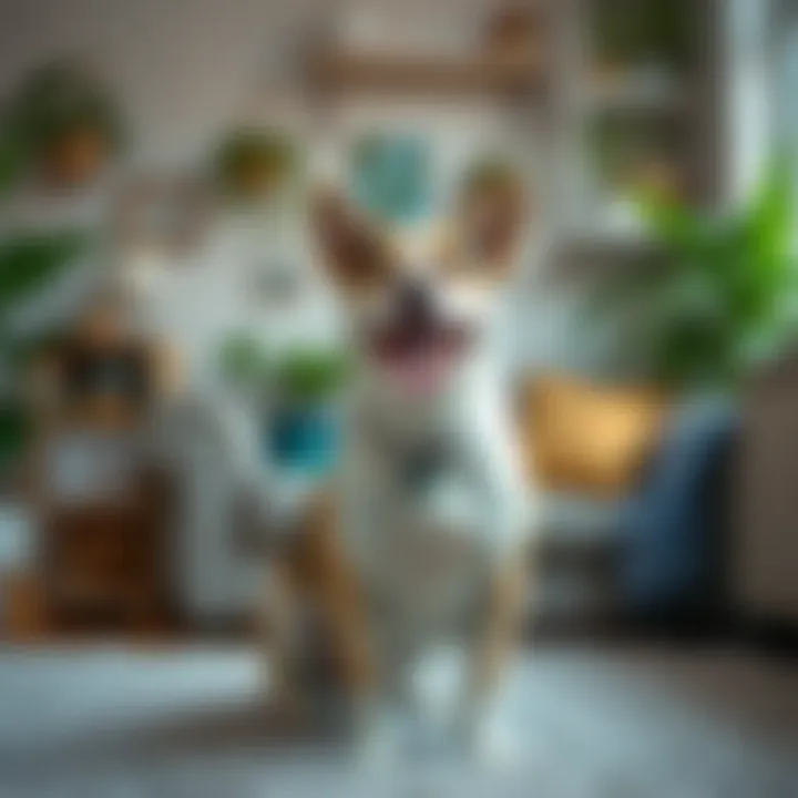 Happy Pet in a Fresh-Smelling Home Happy pet in a fresh-smelling home