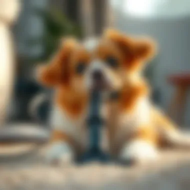 Advanced Suction Technology in Pet Vacuums Powerful pet vacuum showcasing advanced suction technology