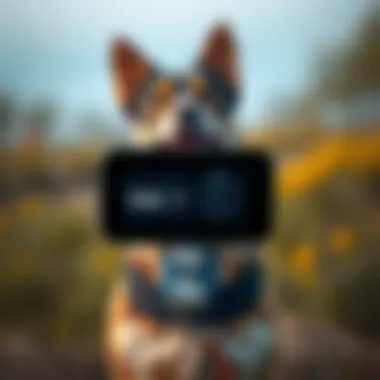 Intuitive Control Panel for Pet Owners User-friendly vacuum control panel designed for pet owners