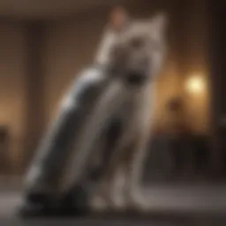 Sleek pet clipper with precision blades