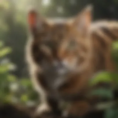 Hazardous Flora for Felines Various toxic plants for cats