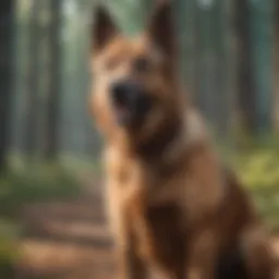 Canine training with distractions
