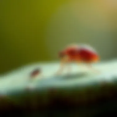 Life cycle of a flea