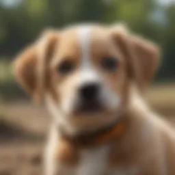 Puppy training class instructor demonstrating positive reinforcement