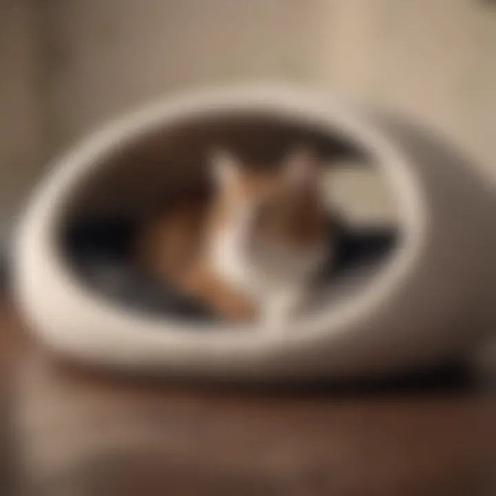 Elegant Minimalist Cat Bed