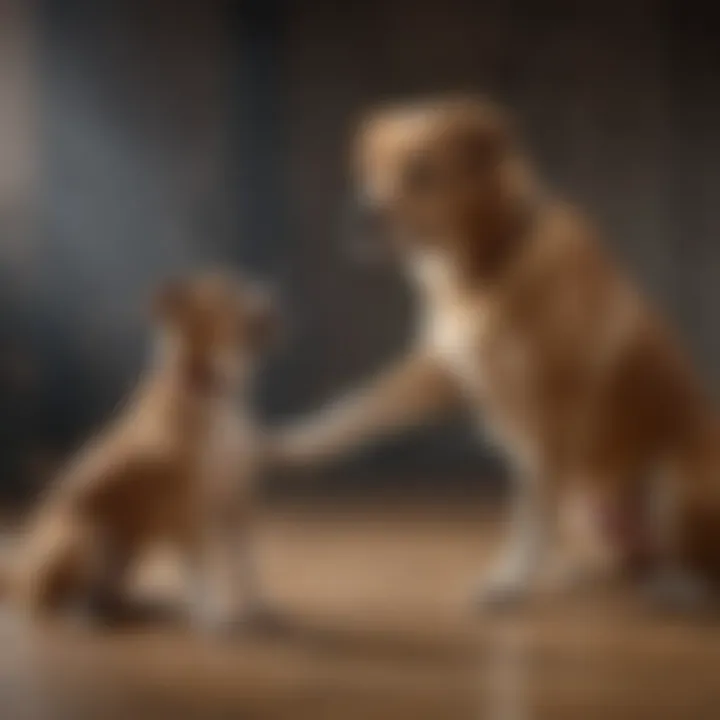 Canine Behaviorist Observing Dog's Body Language