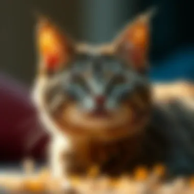 Visual representation of treatment options for feline UTIs