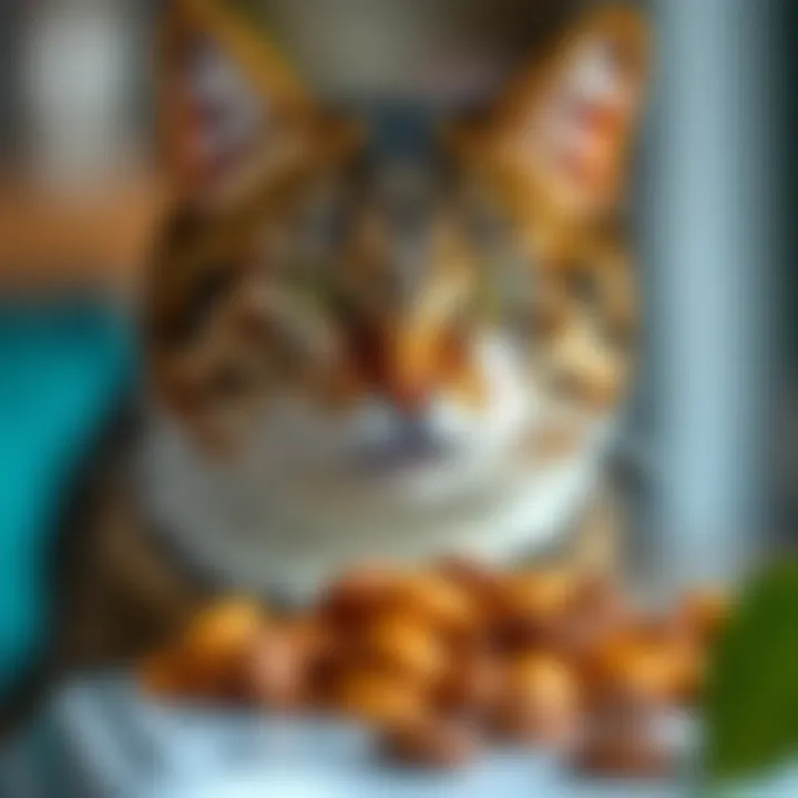 Diverse Diet: Exploring Types of Cat Food Visual representation of cat food types