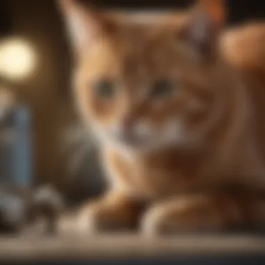 Importance of Veterinary Check-ups for Diabetic Cats Veterinarian examining a cat