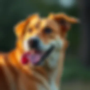 Relieving Dog Itch Naturally A happy dog enjoying a scratch