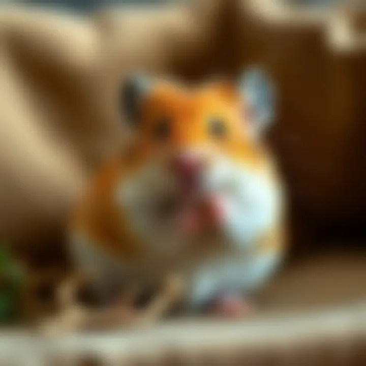 Signs indicating a hamster's health issues