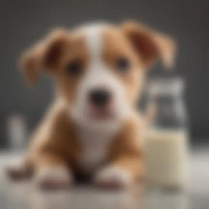 Commercial puppy milk substitute options