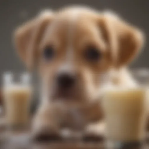 Nutritional composition of puppy milk