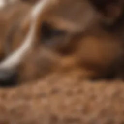 Close-up of Purina Pro Plan Sensitive Skin and Stomach dry dog food