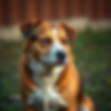 Understanding Urinary Leakage in Male Dogs A male dog displaying discomfort while experiencing urinary leakage