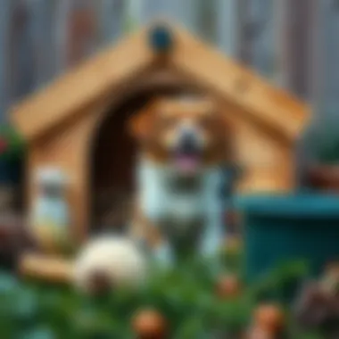 Materials for Constructing a Dog House for Two Materials used in constructing a dog house for two